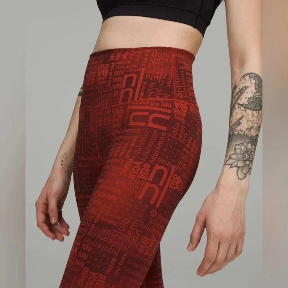 Lululemon Wunder Train High-Rise Crop 23